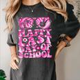 Last Day Of School Teacher Students School Graduation Groovy Women's Comfort Colors T-Shirt Pepper