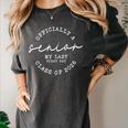 My Last First Day Senior 2026 Graduation Women's Comfort Colors T-Shirt Pepper