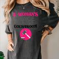 Lawyer Attorney Law School Graduation Female Women Women's Comfort Colors T-Shirt Pepper