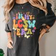 LCSW Grad Social Worker Graduation In My LCSW Era Women's Comfort Colors T-Shirt Pepper