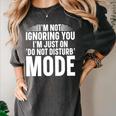 Leave Me Alone Tee Introvert Humor Women's Comfort Colors T-Shirt Pepper