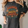 Licensed Social Worker Masters MSW LMSW Graduation 2026 Premium Tri-Blend Women's Comfort Colors T-Shirt Pepper
