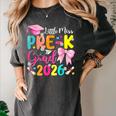 Little Miss Pre-K Grad 2026 Preschool Graduation Kids Girls Women's Comfort Colors T-Shirt Pepper