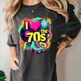 I Love The 70s Retro Cassette Roller Vinyl Nostalgia Vibes Women's Comfort Colors T-Shirt Pepper I Love The 70s Retro Cassette Roller Vinyl Nostalgia Vibes Women's Comfort Colors T-Shirt Pepper
