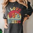 I Love 90's Music Retro Style Nostalgia Cassette 1990s Party Women's Comfort Colors T-Shirt Pepper