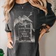In Loving Memory Of When I Cared Skeleton Angel Tombstone Women's Comfort Colors T-Shirt Pepper In Loving Memory Of When I Cared Skeleton Angel Tombstone Women's Comfort Colors T-Shirt Pepper