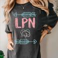 LPN Licensed Practical Nurse Graduation Nursing Nurses Week Women's Comfort Colors T-Shirt Pepper