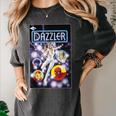 Marvel Universe Classic Dazzler Light Power Comic Book Cover Women's Comfort Colors T-Shirt Pepper