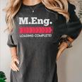 Master Of Engineering Engineer Master Graduation Women's Comfort Colors T-Shirt Pepper