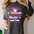 Master University Degree Master Graduation Party Girl Women's Comfort Colors T-Shirt Pepper
