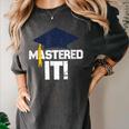 Mastered It T Shirt Graduation Men Graduate Women's Comfort Colors T-Shirt Pepper