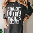 Masters Degree Graduation Mastered It MBA Graduation Women's Comfort Colors T-Shirt Pepper