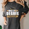 Masters Degree Survivor Graduation For MBA Graduate Women's Comfort Colors T-Shirt Pepper