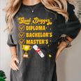 Master's Thesis Passed Goal Digger Master's Graduation Women's Comfort Colors T-Shirt Pepper