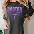 Medical Student Shirt Doctor Graduation Tshirt MD DO Degree Women's Comfort Colors T-Shirt Pepper