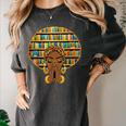 Melanin Afro Women Girl Book Librarian History African Women's Comfort Colors T-Shirt Pepper