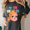 Meme Queen In Silence Introvert Anti People Antisocial Quiet Women's Comfort Colors T-Shirt Pepper