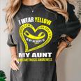In My Memory Of My Aunt ENDOMETRIOSIS AWARENESS Women's Comfort Colors T-Shirt Pepper