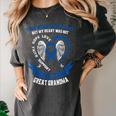 In Memory Of Great Grandma Colon Cancer Awareness Memorial Women's Comfort Colors T-Shirt Pepper