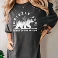 Memory Grizzly 399 1996 2024 Queen Of The Tetons Bear Lovers Premium Tri-Blend Women's Comfort Colors T-Shirt Pepper