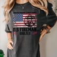 In Memory And Honor Of Firefighters Remembering 911 Women's Comfort Colors T-Shirt Pepper