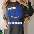 In My Memory Of My Husband CVS AWARENESS Women's Comfort Colors T-Shirt Pepper In My Memory Of My Husband CVS AWARENESS Women's Comfort Colors T-Shirt Pepper