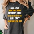 Memory Lane Trips Can't Remember Way Forgetful Old People Women's Comfort Colors T-Shirt Pepper