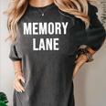 Memory Lane Women's Comfort Colors T-Shirt Pepper