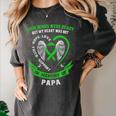 In Memory Of Papa Non Hodgkins Lymphoma Awareness Cancer Premium Women's Comfort Colors T-Shirt Pepper