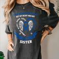 In Memory Of Sister Colon Cancer Awareness Memorial Women's Comfort Colors T-Shirt Pepper In Memory Of Sister Colon Cancer Awareness Memorial Women's Comfort Colors T-Shirt Pepper