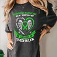 In Memory Of Sister In Law Non Hodgkins Lymphoma Awareness Women's Comfort Colors T-Shirt Pepper