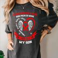 In Memory Son Heart Disease Awareness Month Memorial Women's Comfort Colors T-Shirt Pepper In Memory Son Heart Disease Awareness Month Memorial Women's Comfort Colors T-Shirt Pepper