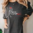 Merry Christ-Meh Christmas Introvert Women's Comfort Colors T-Shirt Pepper Merry Christ-Meh Christmas Introvert Women's Comfort Colors T-Shirt Pepper