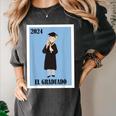 Mexican For Graduation El Graduado 2024 Women's Comfort Colors T-Shirt Pepper