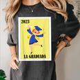 Mexican For Graduation La Graduada 2023 Women's Comfort Colors T-Shirt Pepper