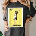 Mexican For Graduation La Graduada 2024 Women's Comfort Colors T-Shirt Pepper