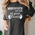 Midwife Est 2018 At Your Cervix Graduation Women's Comfort Colors T-Shirt Pepper