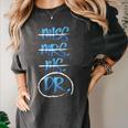 Miss Mrs Ms Dr PhD Graduation Tshirt Present For Women Women's Comfort Colors T-Shirt Pepper