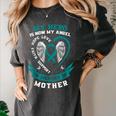 Mom In Memory Of My Mother Ovarian Cancer Shirts Tshirt Tees Women's Comfort Colors T-Shirt Pepper Mom In Memory Of My Mother Ovarian Cancer Shirts Tshirt Tees Women's Comfort Colors T-Shirt Pepper