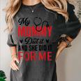 My Mommy Did It And She Did It For Me Nurse Graduation Mom Women's Comfort Colors T-Shirt Pepper