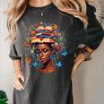 Month Honoring Past Inspiring Pride Melanin Book Women's Comfort Colors T-Shirt Pepper