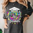 Mother Of a 2025 Graduate Tie Dye Class Senior Graduation 25 Women's Comfort Colors T-Shirt Pepper