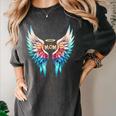 MOTHER HALO LOSS OF MOM LOVING MEMORY Women's Comfort Colors T-Shirt Pepper
