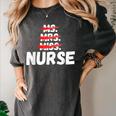 MsMrs Miss NURSE Nursing Graduation Women's Comfort Colors T-Shirt Pepper