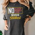 Music Major Student Shirt Graduation College Women's Comfort Colors T-Shirt Pepper