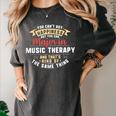 Music Therapy Major Student Shirt Graduation Women's Comfort Colors T-Shirt Pepper