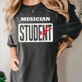 MUSICIAN Student Shirt Graduation MUSICIAN Stud Women's Comfort Colors T-Shirt Pepper
