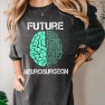 Neuro Surgeon Brain Student Graduation Future Neurosurgeon Women's Comfort Colors T-Shirt Pepper