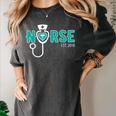 New Grad Nurse Graduation For RN & LPN Women's Comfort Colors T-Shirt Pepper