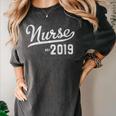 New RN Nurse Graduation 2019 Women's Comfort Colors T-Shirt Pepper